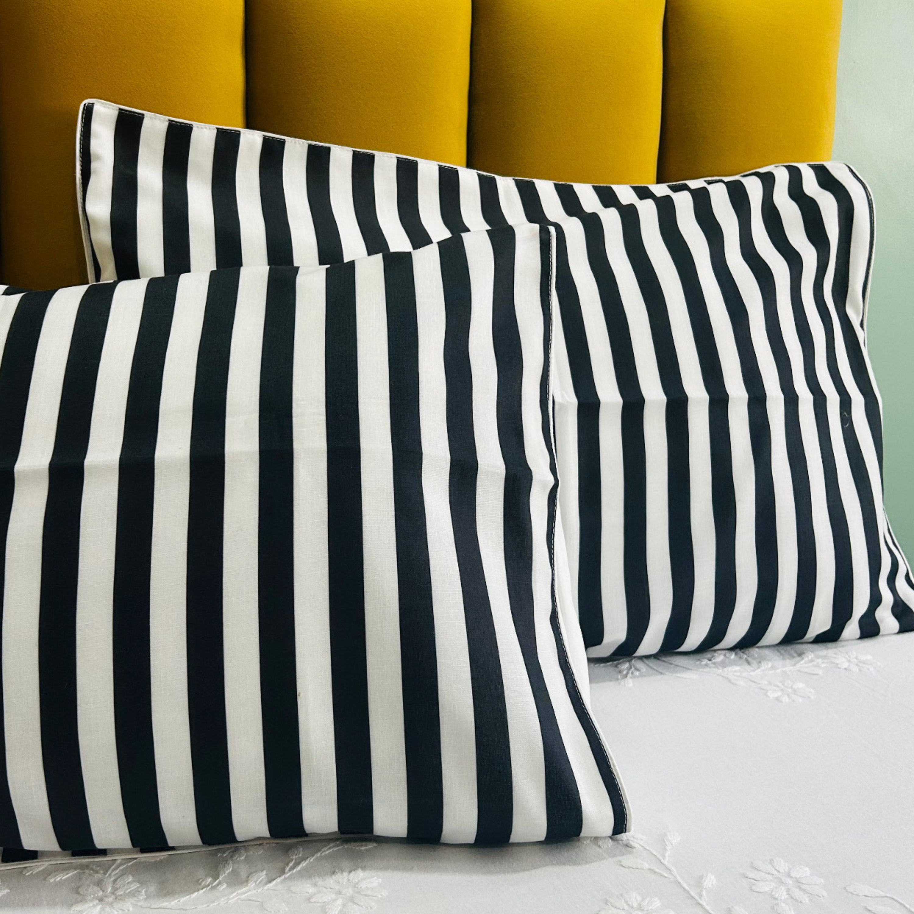 Monochrome Zebra Pillow Case