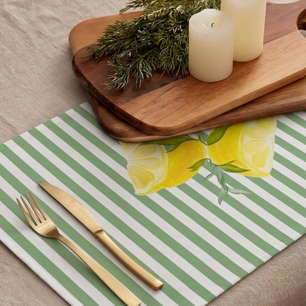 Citrus Grove Table Mat & Runner Set